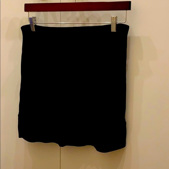 DKNY Skirt Black Size Petite Crepe and Satin - Picture 4 of 6